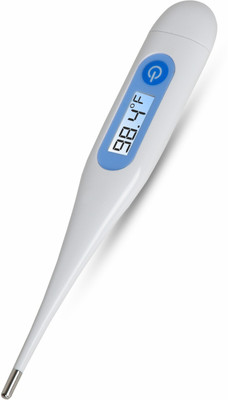 AccuSure 32 MT-32 Waterproof Non Mercury Digital Thermometer for Kids Adults & Babies Thermometer(White)