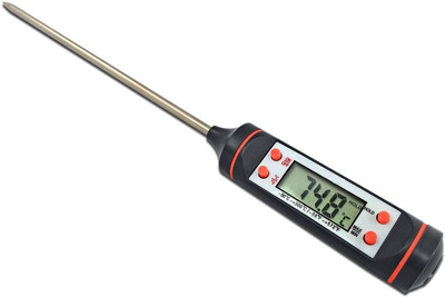 MCP TH08 Quick Read Food Meat Barbecue Bbq Temperature Thermometer(Black)