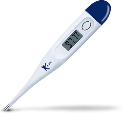 K-life DT-01 Digital Body Fever check Machine for Testing Kids Adults & Babies Temperature Thermometer(White)