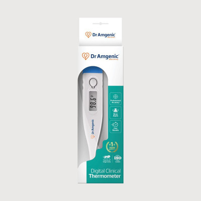 Dr Amgenic AH/DT-PH/02 Digital Thermometer(White, Blue)