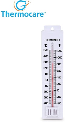 thermomate Wall mount thermometer room temperature Thermometer(White)