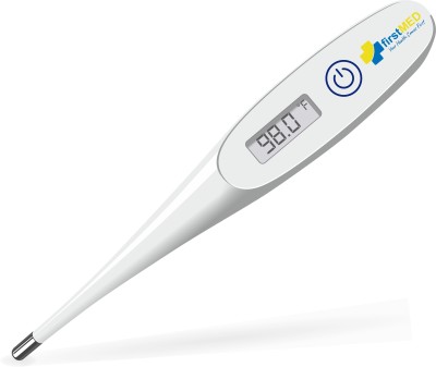 Firstmed Digital Medical Thermometer Hard Tip Thermometer(White)