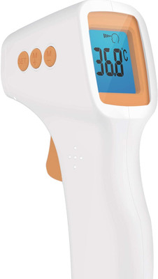 ADICARE Digital Infrared Thermometer - Non Contact Infrared Thermometer For Body, Object And Room Temperature | Colored Thermometer(White)