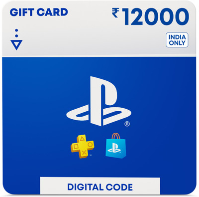 playstation Rs.12000 Store Gift Card(26/07/2026)