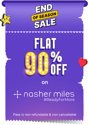 Nasher Miles Flat 90% Off on selected Trolleys for the First 5 Days of June End Of Season Sale(Till 30th May