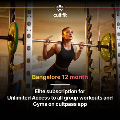 cult.fit cultpass Elite Bangalore - Access to all group classes and gyms in Bangalore