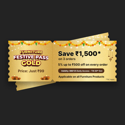 Furniture Festive Pass - Gold(Till 20th Oct)