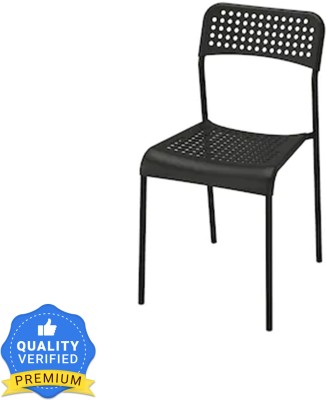 IKEA Metal Dining Chair(Set of 1, Finish Color - Black)