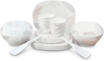 Superware Pack of 31 Melamin Food Grade | Meli | Tableware, Dinner Set(White)