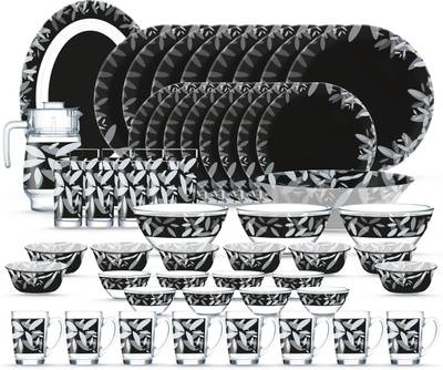 LUMINARC Pack of 54 Glass Dinner Set