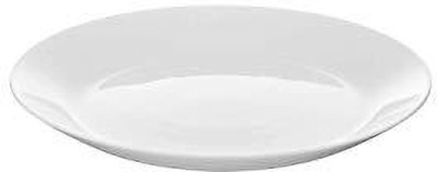 IKEA Pack of 6 Stoneware Stoneware Tempered Opal Glass Dinnerware Plates - 6 Piece, White Dinner Set Dinner Set(White)