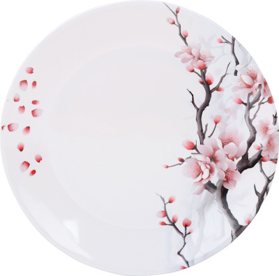 Golden Fish Full Size Dinner Plates Dinner Plate(Pack of 4)