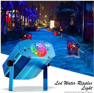 MHAX RGBW LED Water Ripple Projector Light – Outdoor Stage Effect Lighting for Events Shower Laser Light(Ball Diameter: 8 cm)