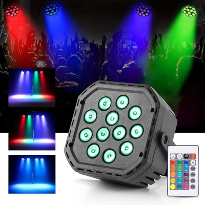 shark tack 12 Led DJ Light with Remote Control Party Disco Light for MULTICOLOUR CHANGING Disco Ball Set(Ball Diameter: 12 cm)