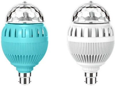 ShopCircuit NEW COLLOCATION 360 Degree LED Crystal Rotating Bulb with Bluetooth Speaker Single Disco Ball(Ball Diameter: 2.6 cm)