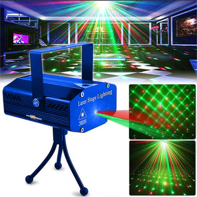 Pick Ur Needs LED Blinker For Party Disco Laser 12 Mode Combination Light Sound Activated LED Motion Sensor Light