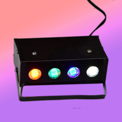 HexaGear Mini RGB LED Temple Lamp – Speed Button, Ideal for Decor & Party Disco Ball Set(Ball Diameter: 10 cm)