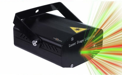 VOLTegIC DJ Lights Effect Rave Stage Lighting Projector Effect Shower Laser Light(Ball Diameter: 10 cm)