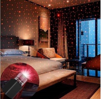 Waylife USB Decoration Star Light Projector Light/Disco Light/Car Night Lamp Decortions Shower Laser Light(Ball Diameter: 15 cm)