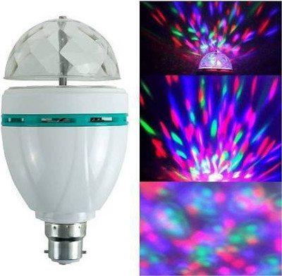NIHAKA ELECTRONICS 360 Degree Crystal Rotating Bulb Magic Party,Home Decor Single Disco Ball(Ball Diameter: 2.5 cm)