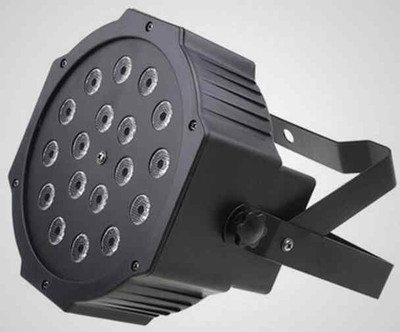 KAVYARA RGB PAR Light 18 LED | Club Stage DJ Disco Light | DMX & Remote Controlled Shower Laser Light(Ball Diameter: 18 cm)
