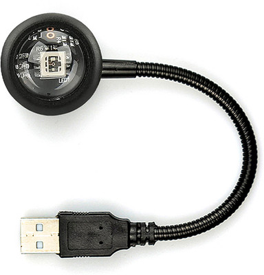 MOOZMOB Latest Version 360 Degree Rotatable and Portable Plug and Play Sunset Lamp with 7 Vibrant Color + 13 Functional Modes USB Sunset Led Light(Black)