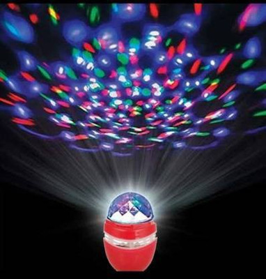 NIHAKA Rotating Disco Led Light bulb Single Disco Ball(Ball Diameter: 2.5 cm)