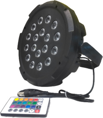 JAINNEXT DJ PAR LIGHT 12LED Single Disco Ball(Ball Diameter: 28 cm)