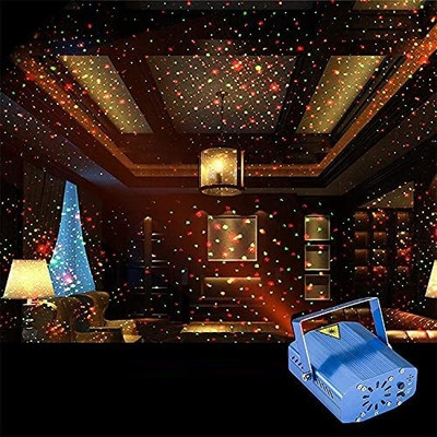 WunderVoX Flash Light Laser Mini Disco Light Projector Shower Laser Light(Ball Diameter: 10 cm)