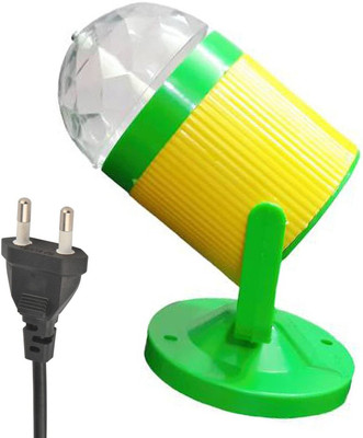 MOBIZAC Table Disco Projection Light for Home Bedroom Birthday and Party Disco Light Single Disco Ball(Ball Diameter: 8 cm)