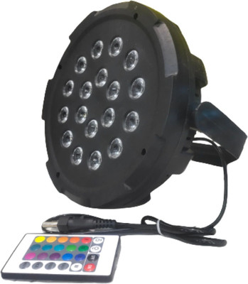 JAINNEXT DJ PAR LIGHT 12LED Single Disco Ball(Ball Diameter: 28 cm)