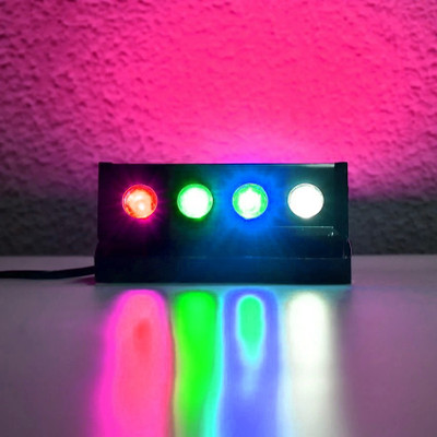 HexaGear RGB LED Focus Light – Button Controlled, Perfect for Mandir & Home Disco Ball Set(Ball Diameter: 10 cm)