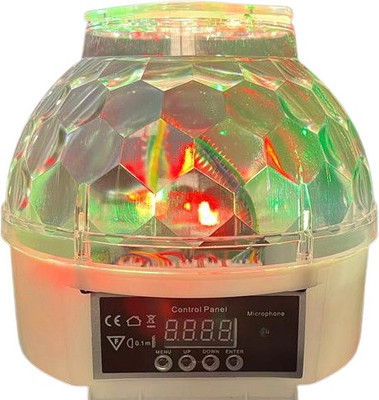 basket47 led flower magicball light mixture of discoball and sharpy light DMX controlled. Single Disco Ball(Ball Diameter: 18 cm)