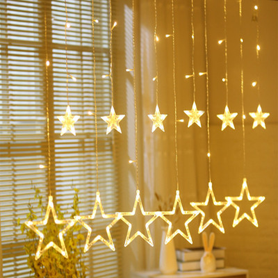 MOOZMOB 140 LEDs 2.5 m Yellow Flickering Star Rice Lights(Pack of 1)