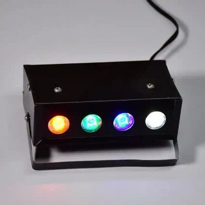 HexaGear Mini Focus RGB LED Lamp – Ideal for Temple, Party & Birthday Use Disco Ball Set(Ball Diameter: 10 cm)