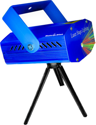 Make Ur Wish Mini LED Dj Disco 6 Mode Combination, Stage Sound Activated Projector Shower Laser Light(Ball Diameter: 10 cm)