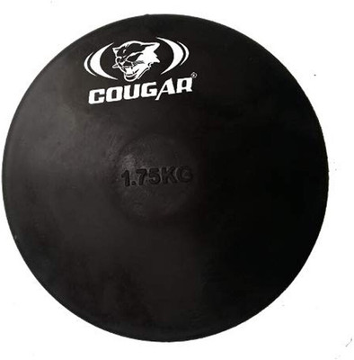 COUGAR Discus Throw , Discus 1.75Kg , Disc Throw , Black Rubber Discuss Sponge Discus Throw Disc(1.75 kg)