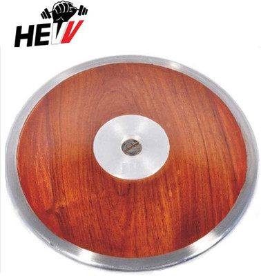 HEVV Best quality 1 kg discuss throw Disc wooded Wooden Discus Throw Disc(1 kg)
