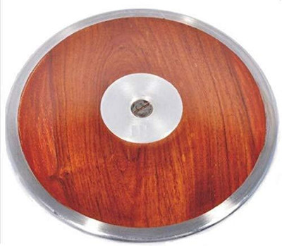 gymfreak 1 KG Discus Wooden Discus Throw Disc(1 kg)