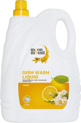 Moon and Mount Dish Cleaning Gel, Dish wash Utensil Cleaning liquid Dish Cleaning Gel(Lemon, 5 L)