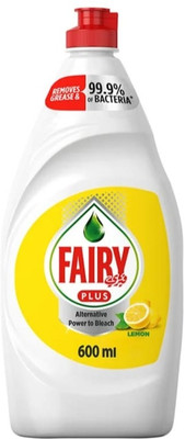 Fairy PLUS LEMON DISHWASHING LIQUID GEL Dish Cleaning Gel(LEMON, 600 ml)