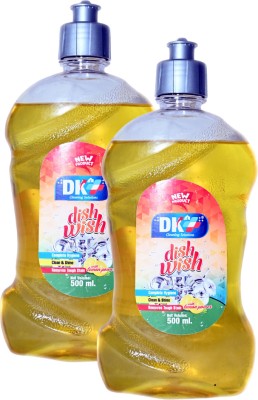 Dkplash Powerful Utensil Active Salt Dishwash Gel Dish Cleaning Gel(Lemon, 500 ml)