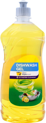 Flipkart Supermart Dish Cleaning Gel(Lemon, 0.75 L)