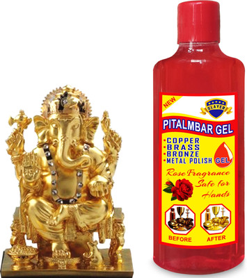 Slayer Brass, Copper 6 Type Polish Gel (Combo Pack) Dish Cleaning Gel(Rose Fragrance, 200 ml)