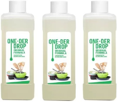 Modicare ONE-DER DROP CONCENTRATED DISHWASHING LIQUID PACK OF 3X500ML Dish Cleaning Gel(ORIGINAL, 3 x 166.67 ml)