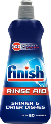 Finish Rinse Aid Shine and Dry Dish Cleaning Gel(Plain, 400 ml)