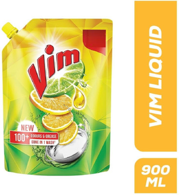 Vim Dish Cleaning Gel(Lemon, 0.9 L)