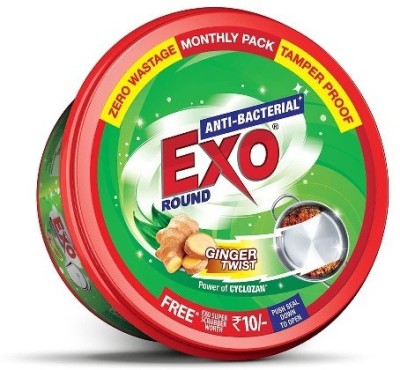 Exo round bar 500 gm mega saver pack Dishwash Bar(500 g)