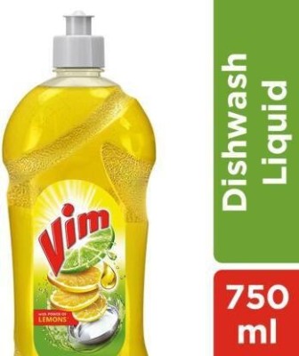 Vim Dish Cleaning Gel With power of lemons 750 ml Dishwash Bar(0.75 kg)