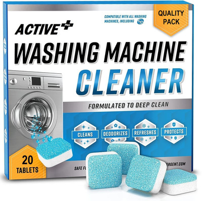 FIVANIO Washing Machine Drum-Tub Descaling Effervescent Tablet Dishwashing Detergent(20 Tablet)